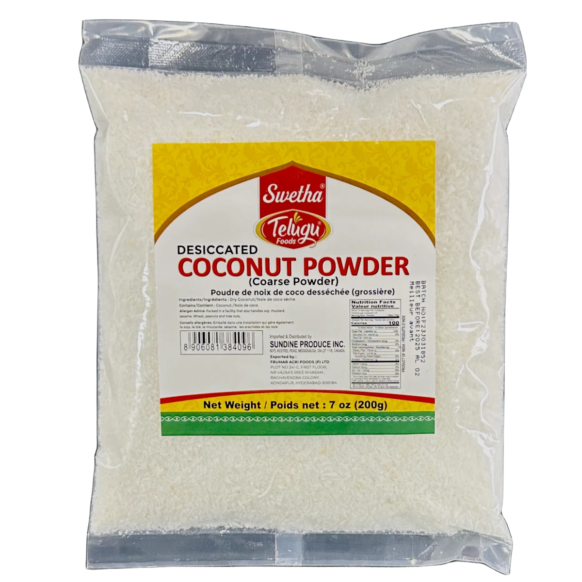 Telugu Foods Desiccated Coconut Powder