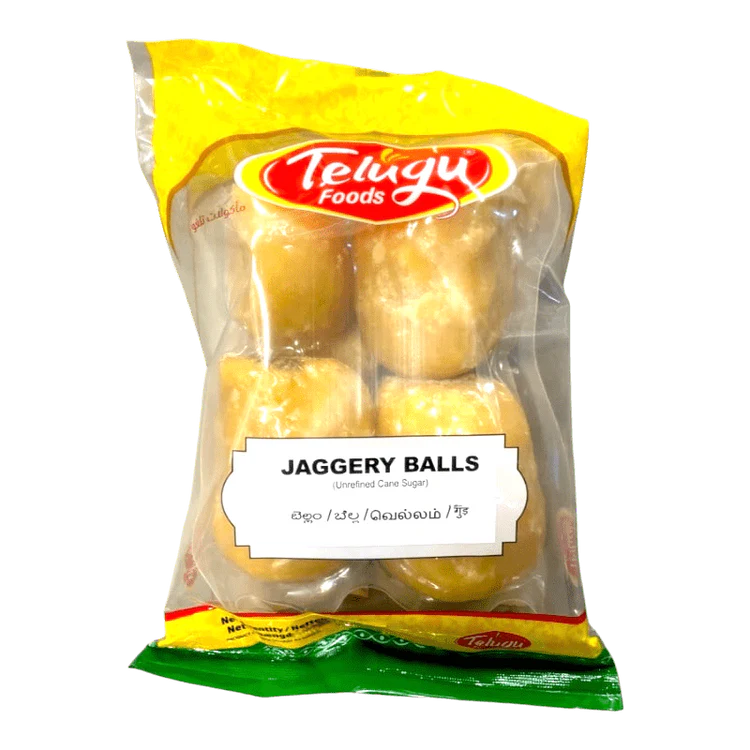 Telugu Foods Yellow Jaggery Balls