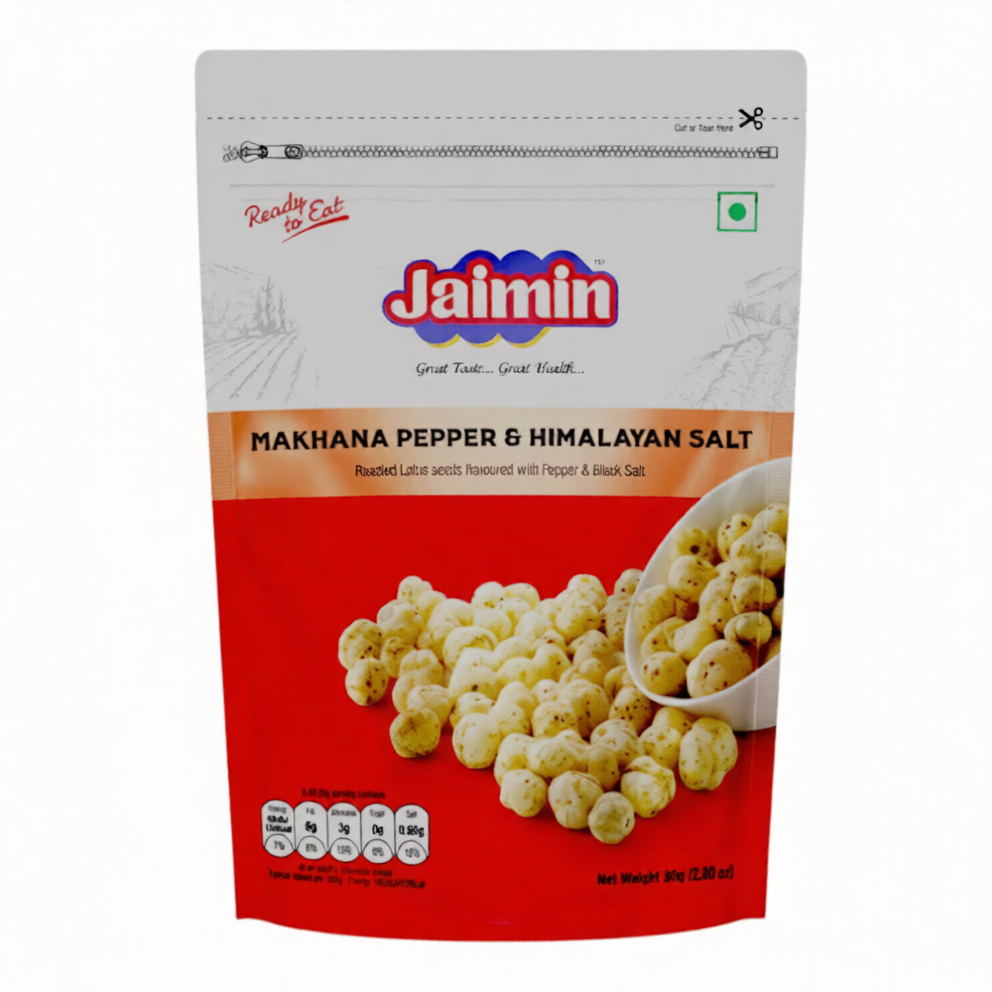 Jaimin Makhana Pepper & Himalayan Salt